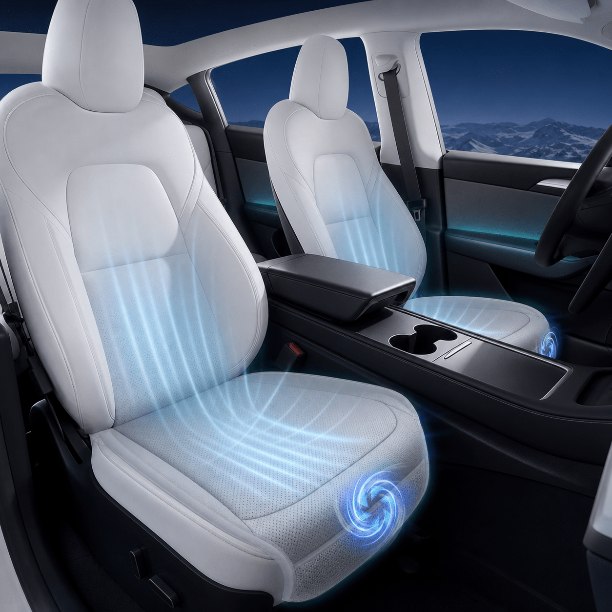TESERY Seat Ventilation Cushion for Model 3 & Model Y - Tesery Official Store