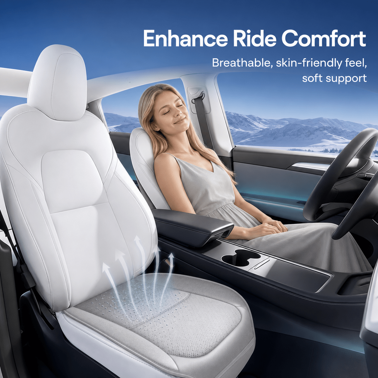 TESERY Seat Ventilation Cushion for Model 3 & Model Y - Tesery Official Store
