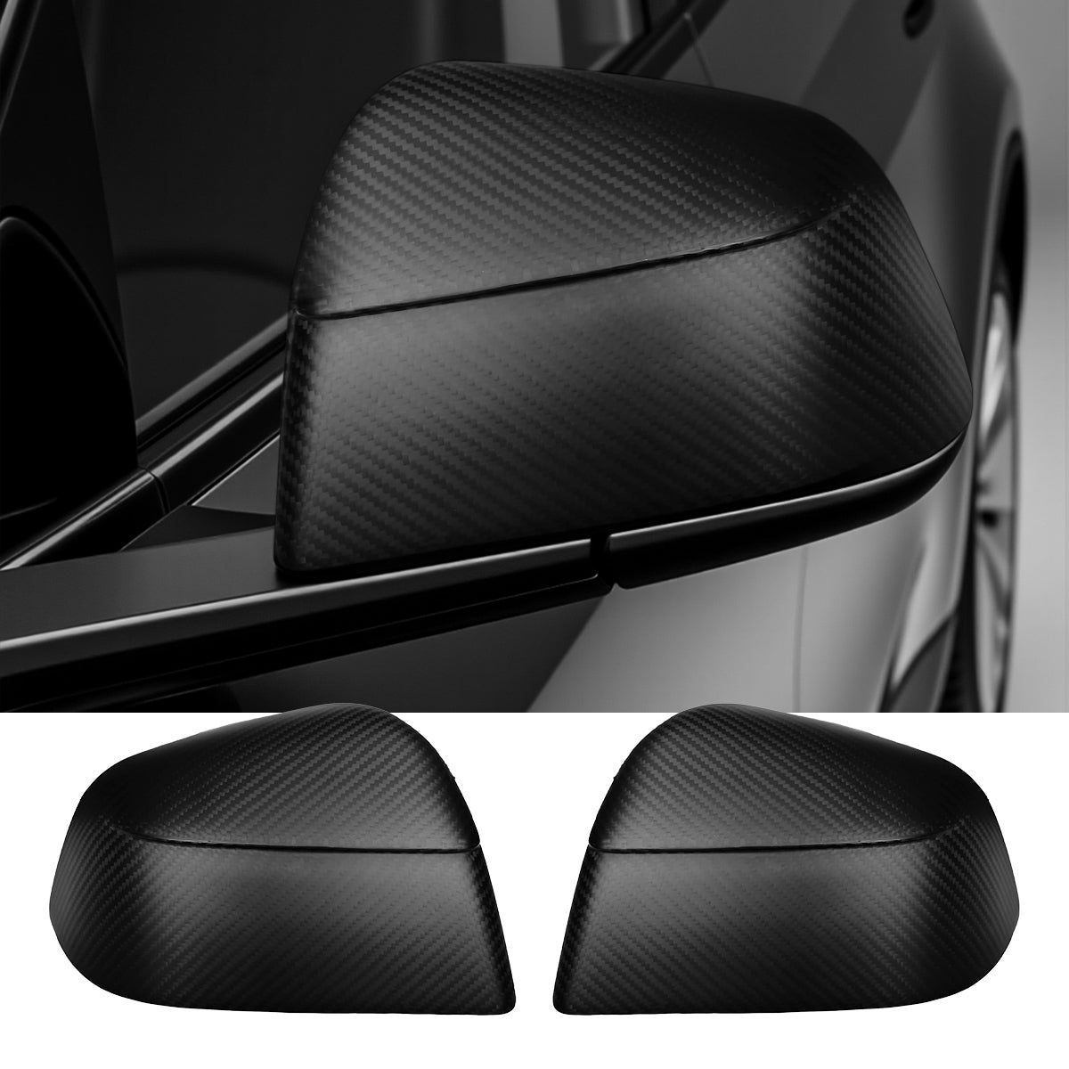 テスラモデルY2025〜/YL ミラーカバー(カーボン柄) テスラモデルY2025〜/YL ミラーカバー(カーボン柄) モデルY ジュニパー