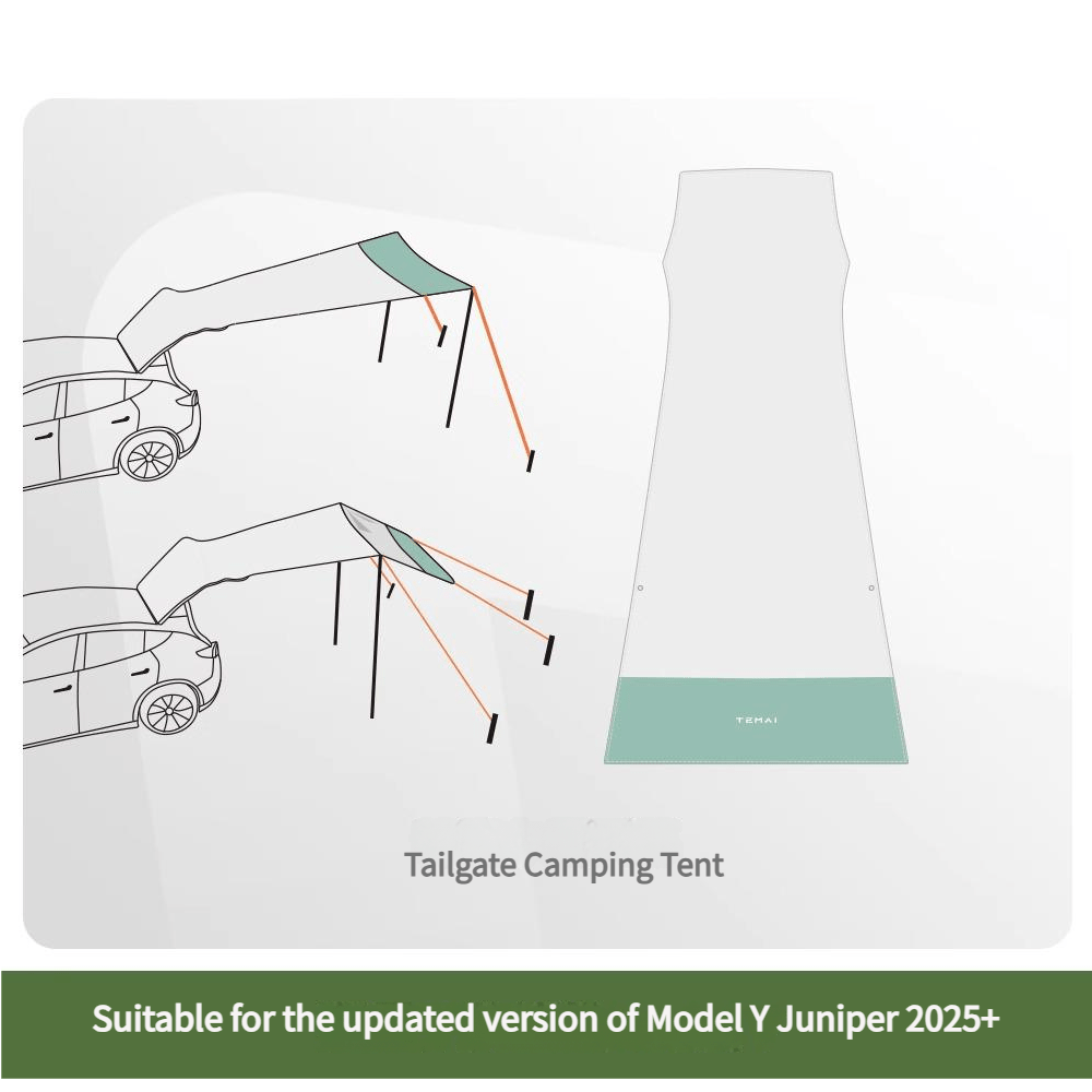 tesla model y camping tent TESERY Camping Tent for Tesla Model Y Juniper Please Select