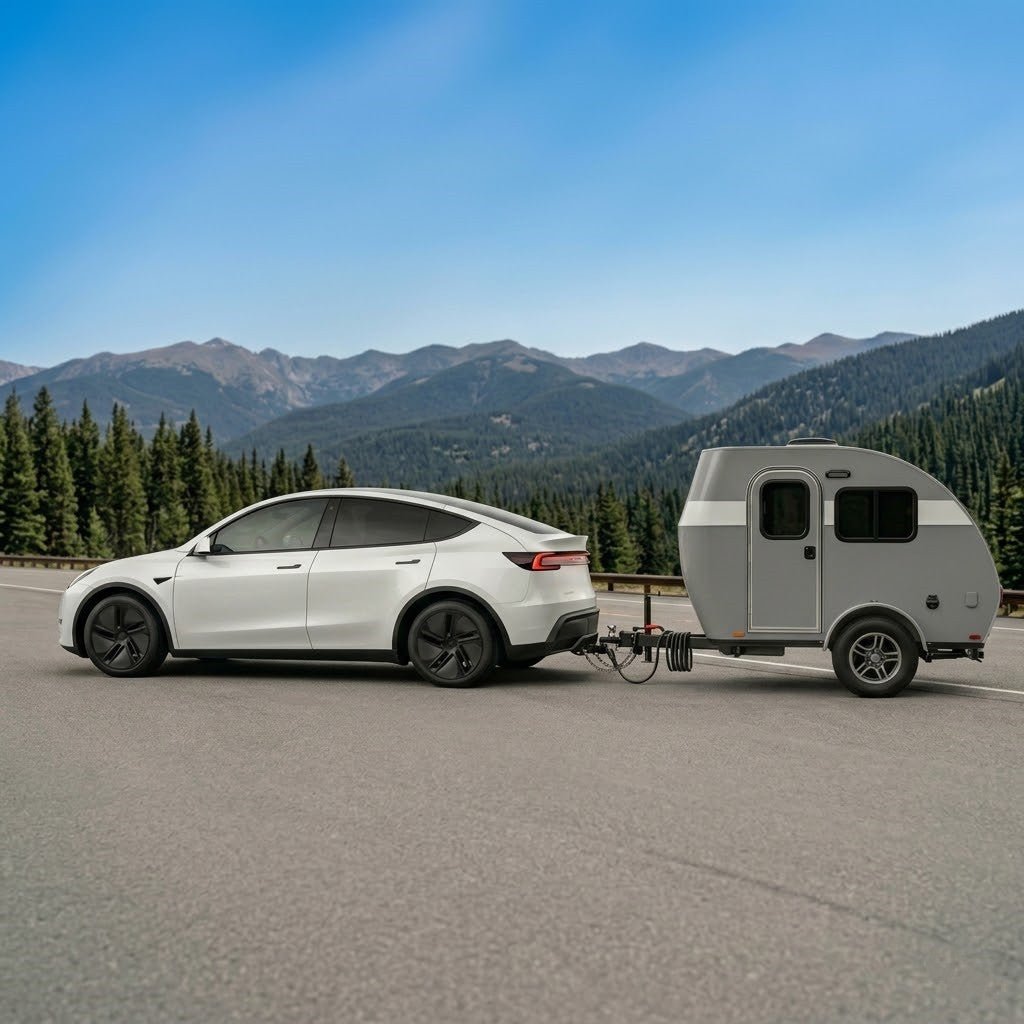 TESERY Tow Hitch for Model Y | 6500 lbs Capacity | No - Drill Install - Tesery Official Store