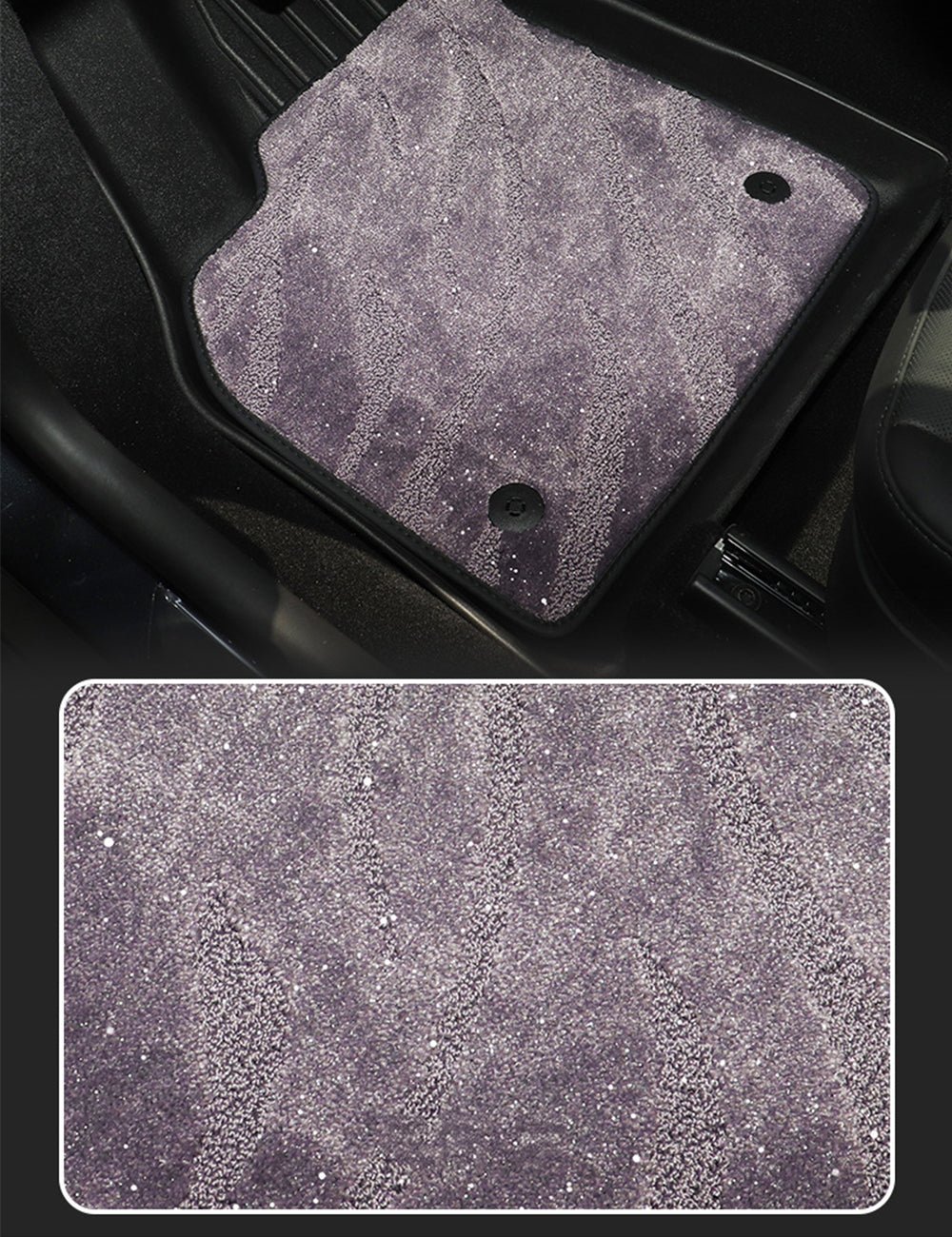 TESERY TPE+Carpet Double Layer Floor Mats for Model Y Juniper - Tesery Official Store