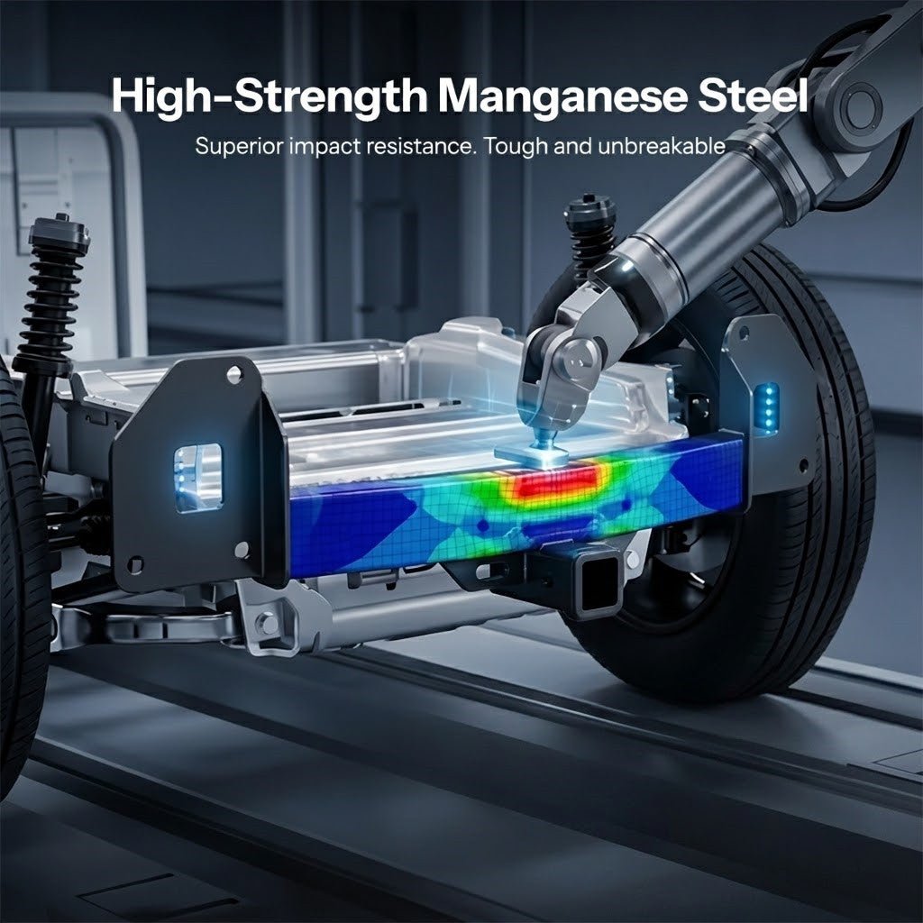 TESERY Trailer Tow Hitch for Model Y | 6500 lbs Capacity | No - Drill Install - Tesery Official Store