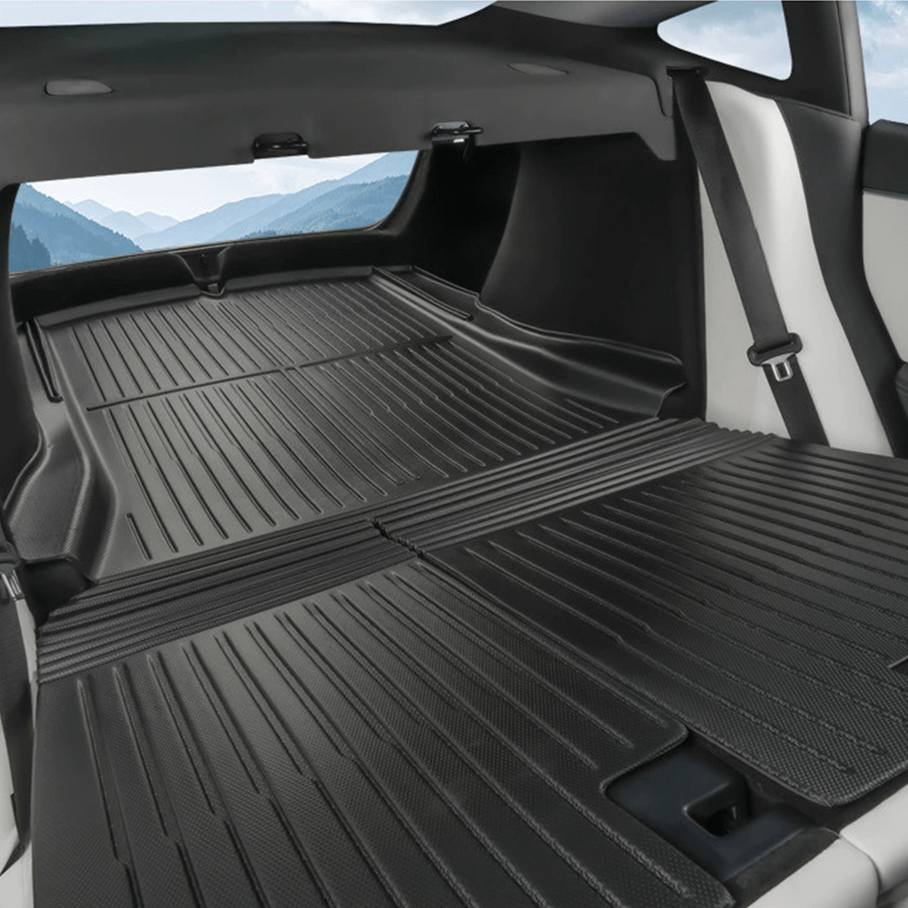 TESERY Trunk Mat With Backrest Mat for Tesla Model 3 Highland - Tesery Official Store