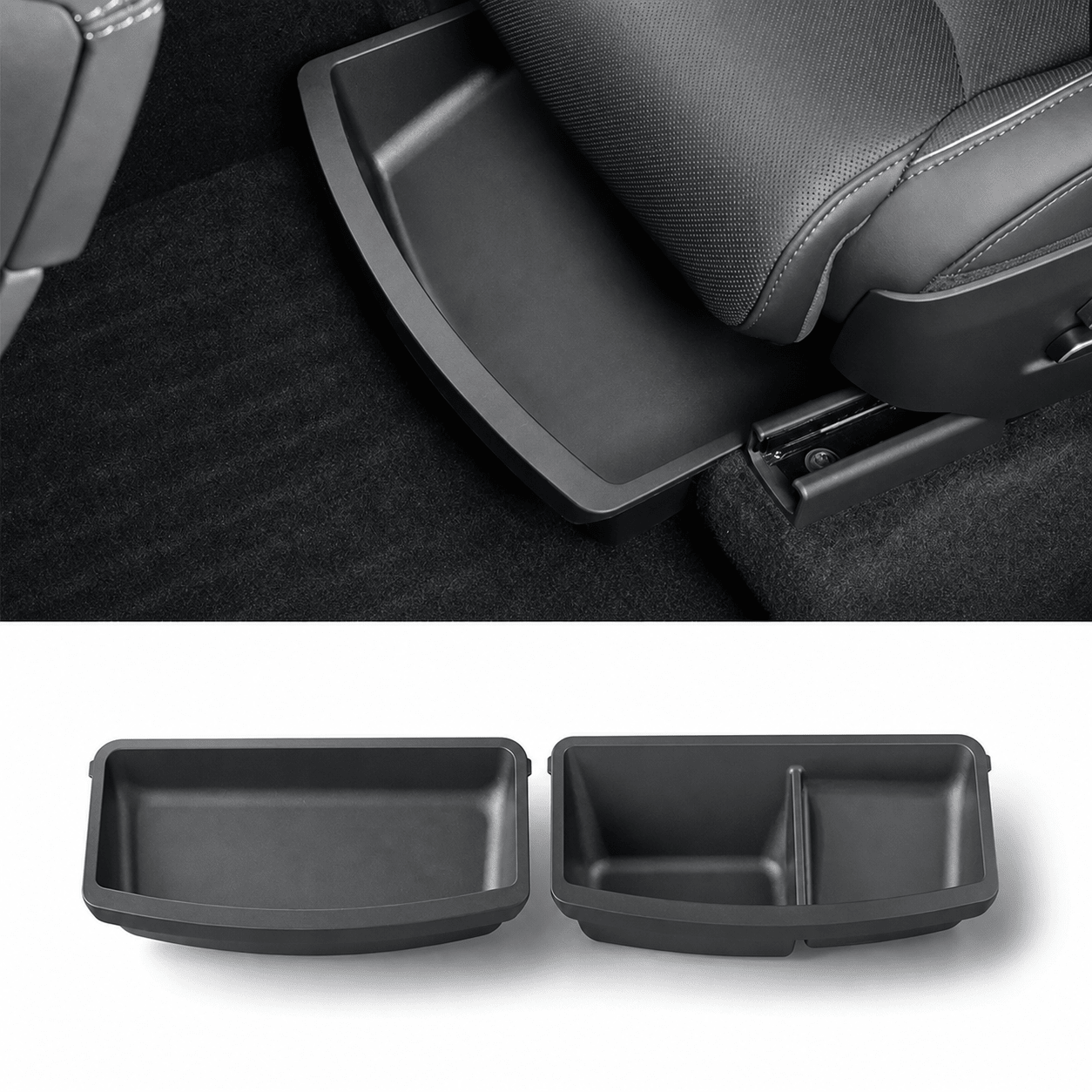 TESERY Under Front Seat Storage Box for Model YL 6-Seater - Tesery Official Store