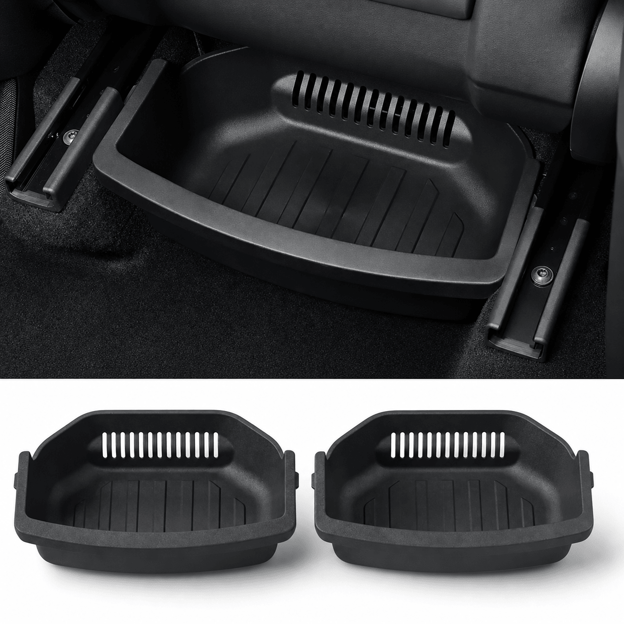 TESERY Under Front Seat Storage Box for Model YL 6-Seater - Tesery Official Store