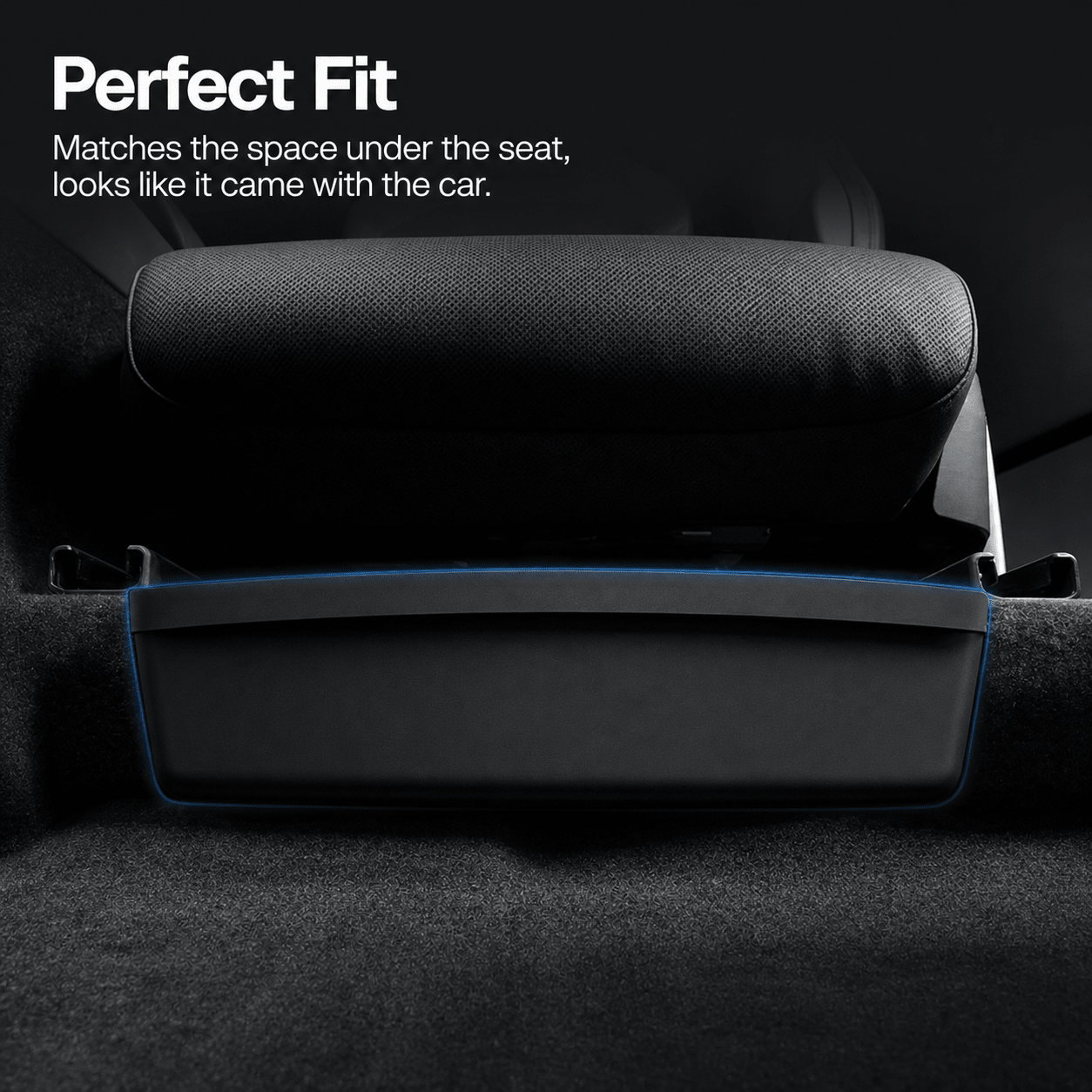 TESERY Under Front Seat Storage Box for Model YL 6-Seater - Tesery Official Store
