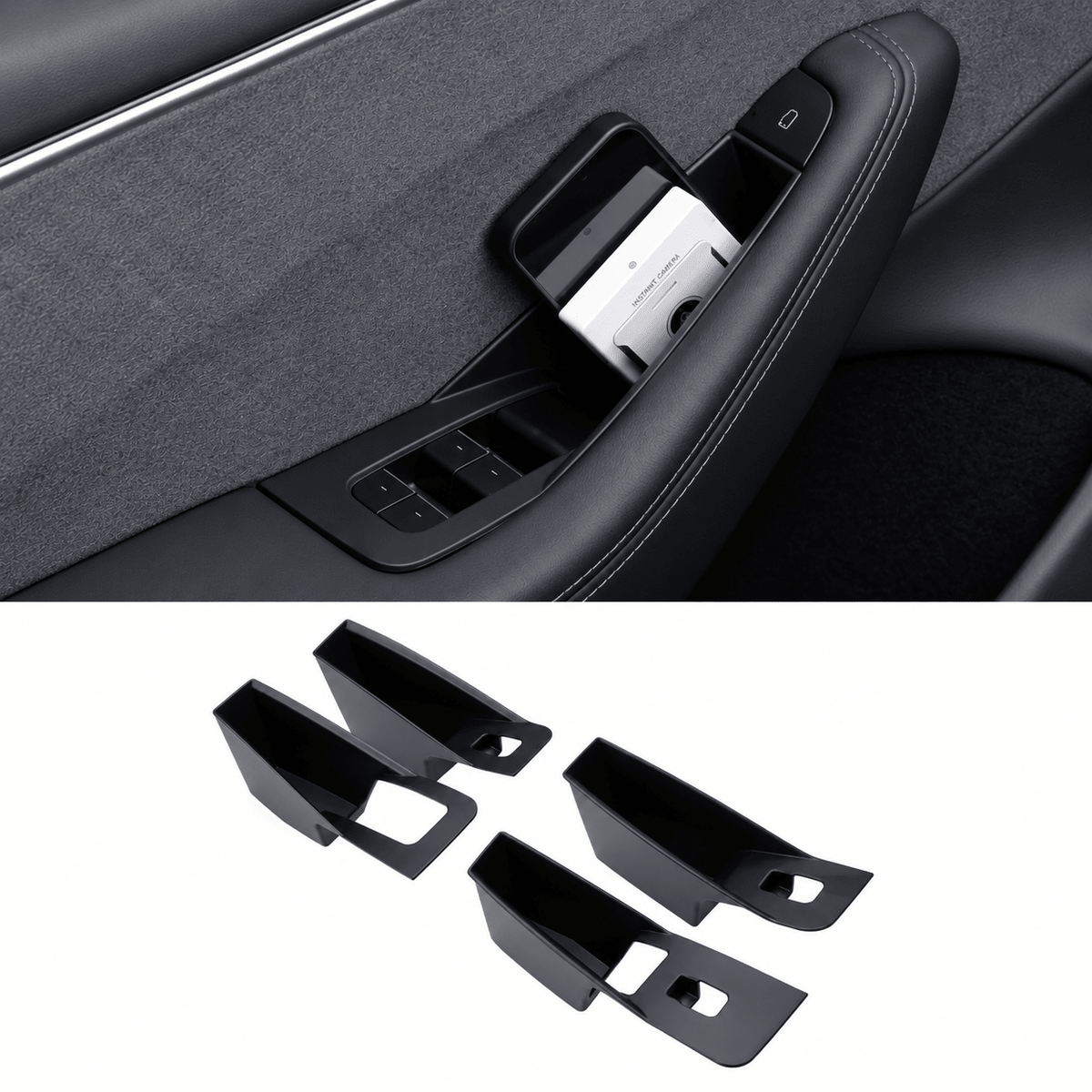 Tesla Door Handle Storage Box Set for Model 3 / Y (4PCS) - Tesery Official Store