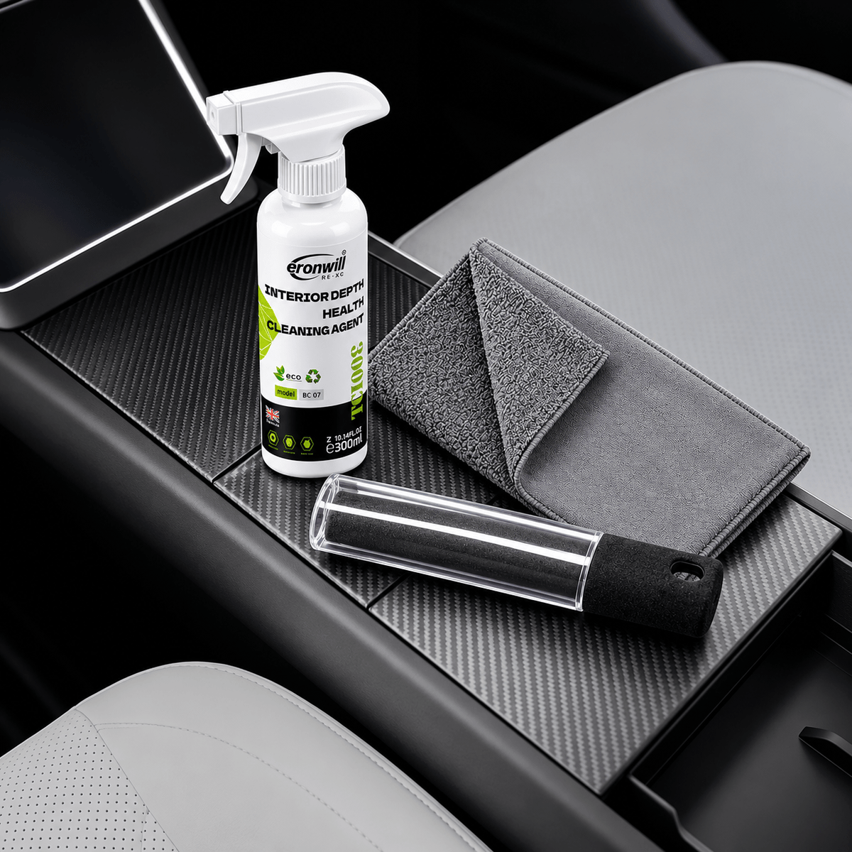Tesla Interior Cleaning & Maintenance Care Kit (3-Piece) - Tesery Official Store