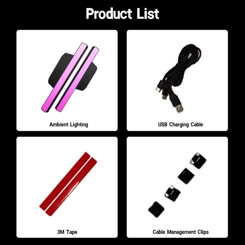 Tesla Model 3/Y RGB Sound - Activated Ambient Lighting Kit - Tesery Official Store