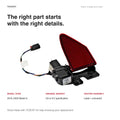 TESERY parts buying guide for Model S: model year, original market and existing assembly