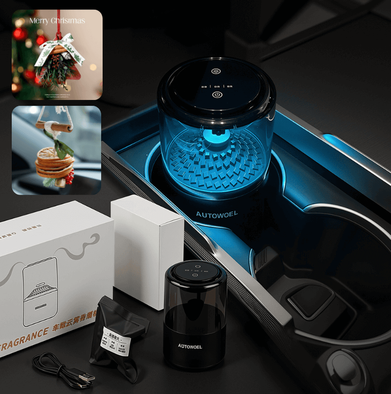 Tesla Model Y/3/S/X Cloud Mist Car Diffuser With Ambient Lighting - Tesery Official Store