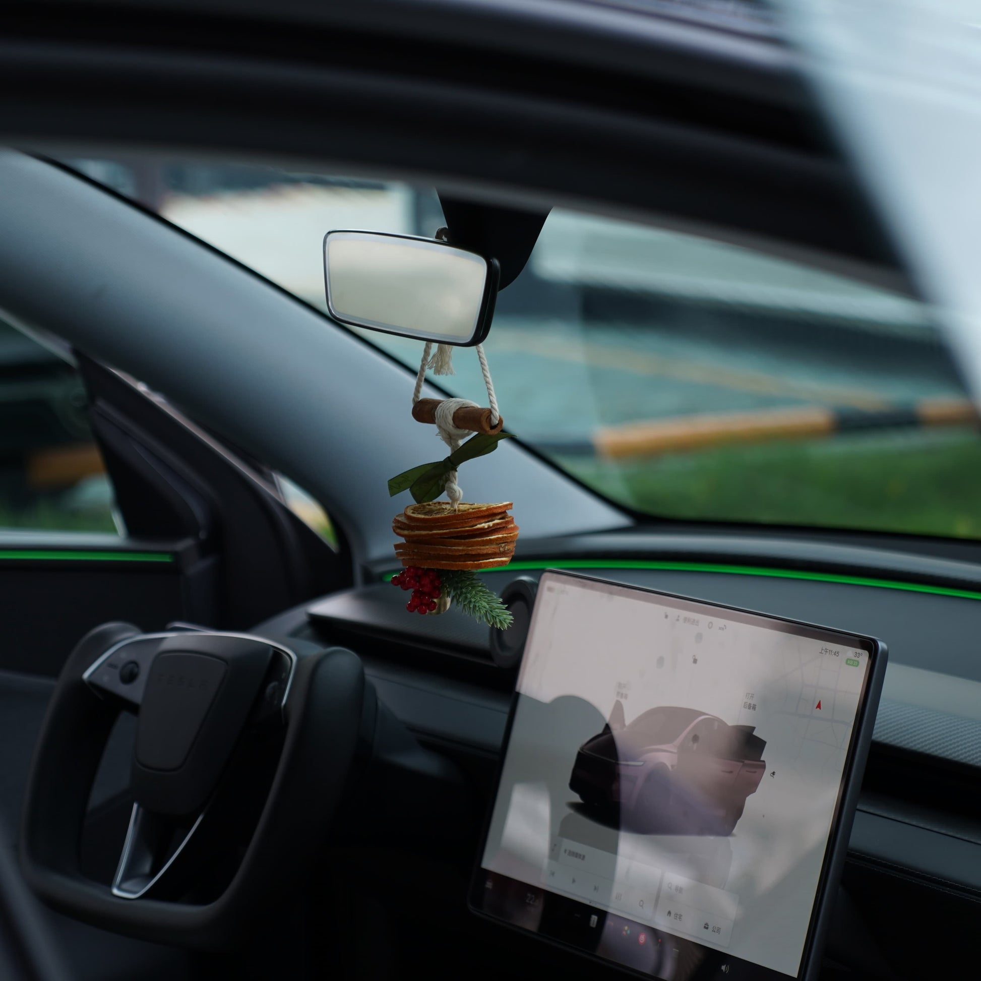 Tesla Orange Scent Christmas Ornament - Tesery Official Store