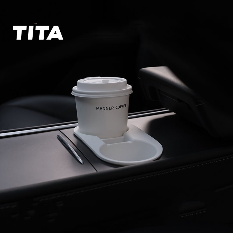 TITA Dazzles-Center Console Tesla Cup holder for Tesla Model 3/Y - Tesery Official Store