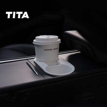 TITA Dazzles-Center Console Tesla Cup holder for Tesla Model 3/Y