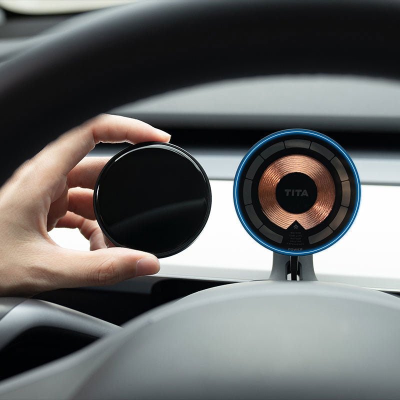 TITA 1.8" Smart Display For Tesla Model 3/Y - Magnetic HUD With Real Time