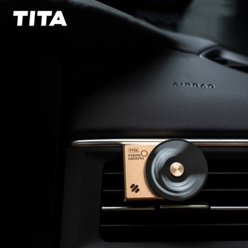 TITA-Rear Air Vent Record Player Diffuser for Tesla