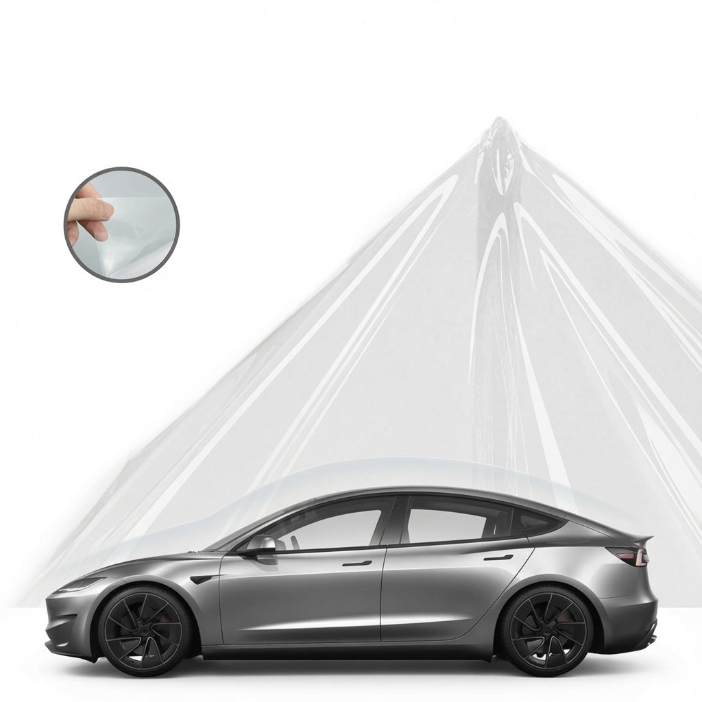 TPU Full Car Paint Protection Film (PPF) for Tesla Model 3 & Y - Tesery Official Store
