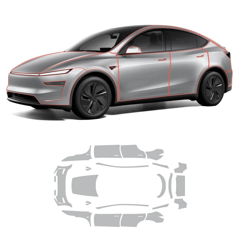TPU Full Car Paint Protection Film (PPF) for Tesla Model 3 & Y - Tesery Official Store