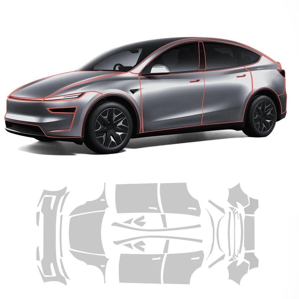 TPU Full Car Paint Protection Film (PPF) for Tesla Model Y - Tesery Official Store
