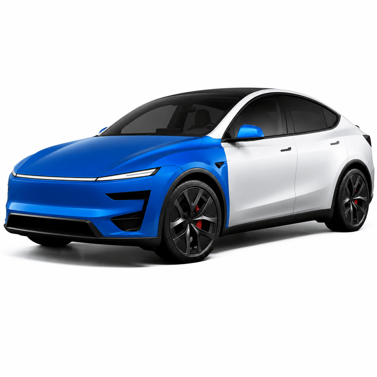 TPU Glossy Full Front Car Paint Protection Film (PPF) for Tesla Model Y | Tesery - Tesery Official Store
