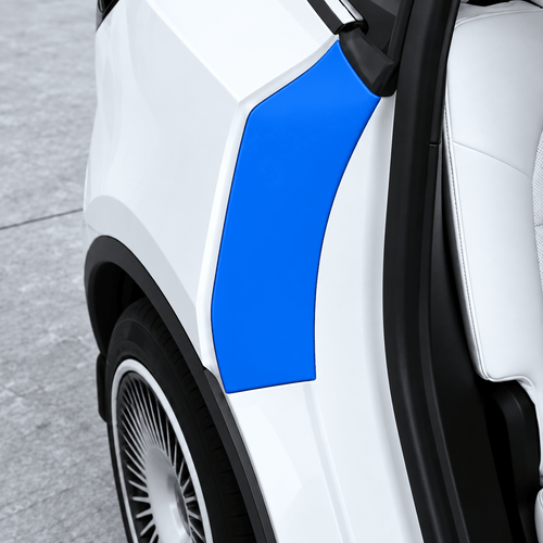 TPU Rear Inner Door Protection Film for Model Y Juiper / Model 3 Highland | PPF - Tesery Official Store