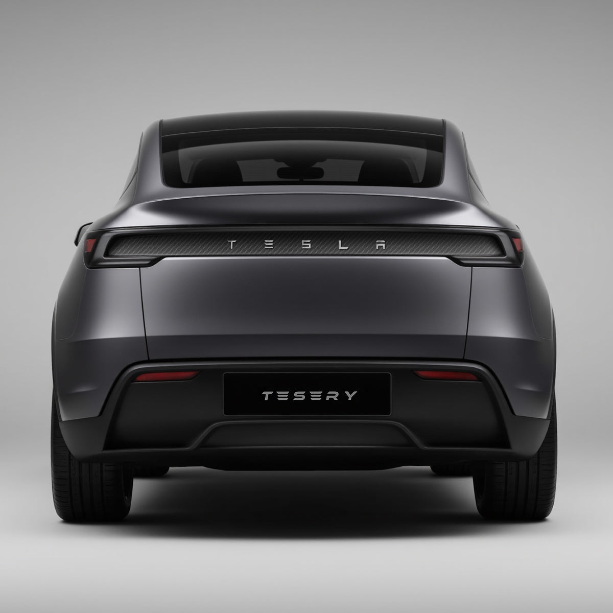 テスラ モデルY ジュニパー カーボンファイバー トランクアプリケ 2025
