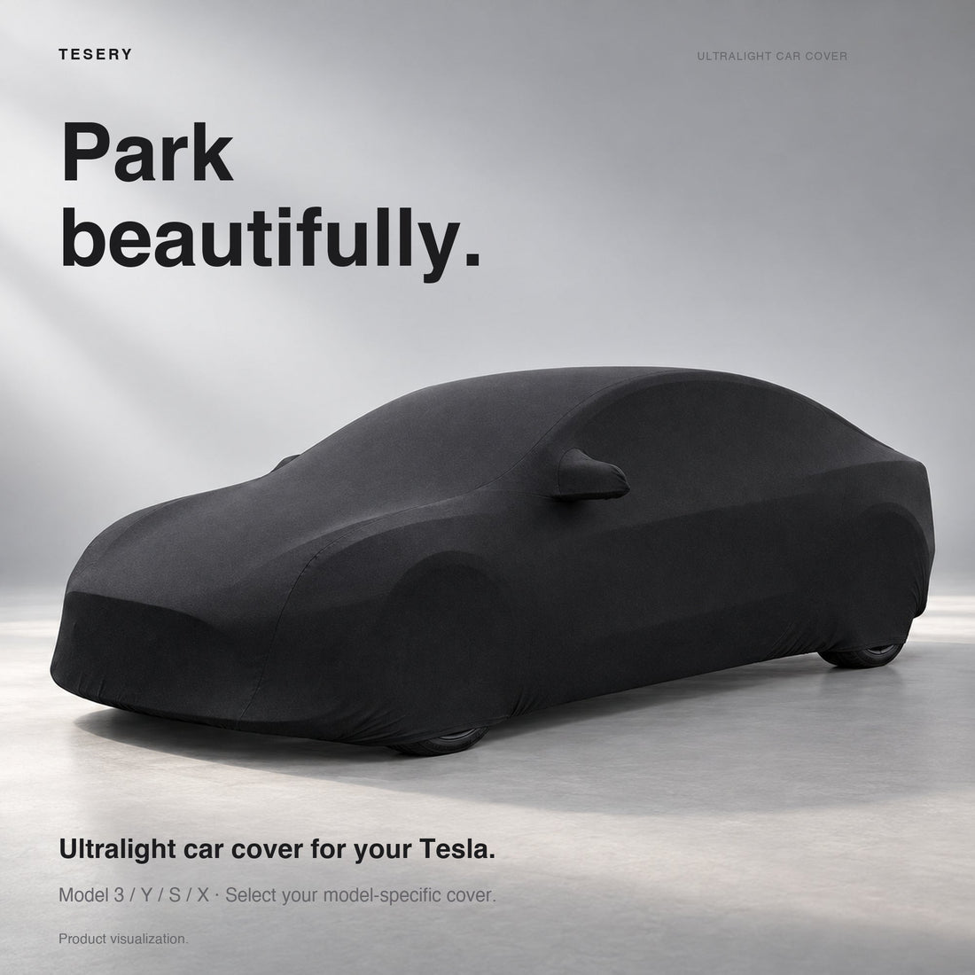 Ultralight Car Cover for Model 3/Y/X/S | Indoor & Outdoor | UV Protection | Stretchable - Tesery Official Store