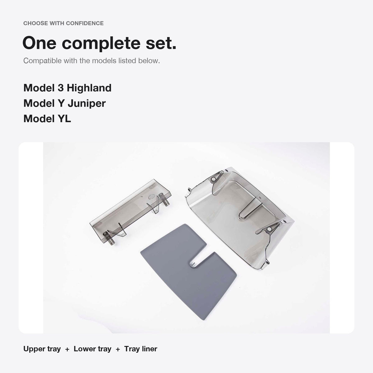 Under Center Screen Storage for Model 3 Highland / Model Y Juniper / Model YL - Tesery Official Store