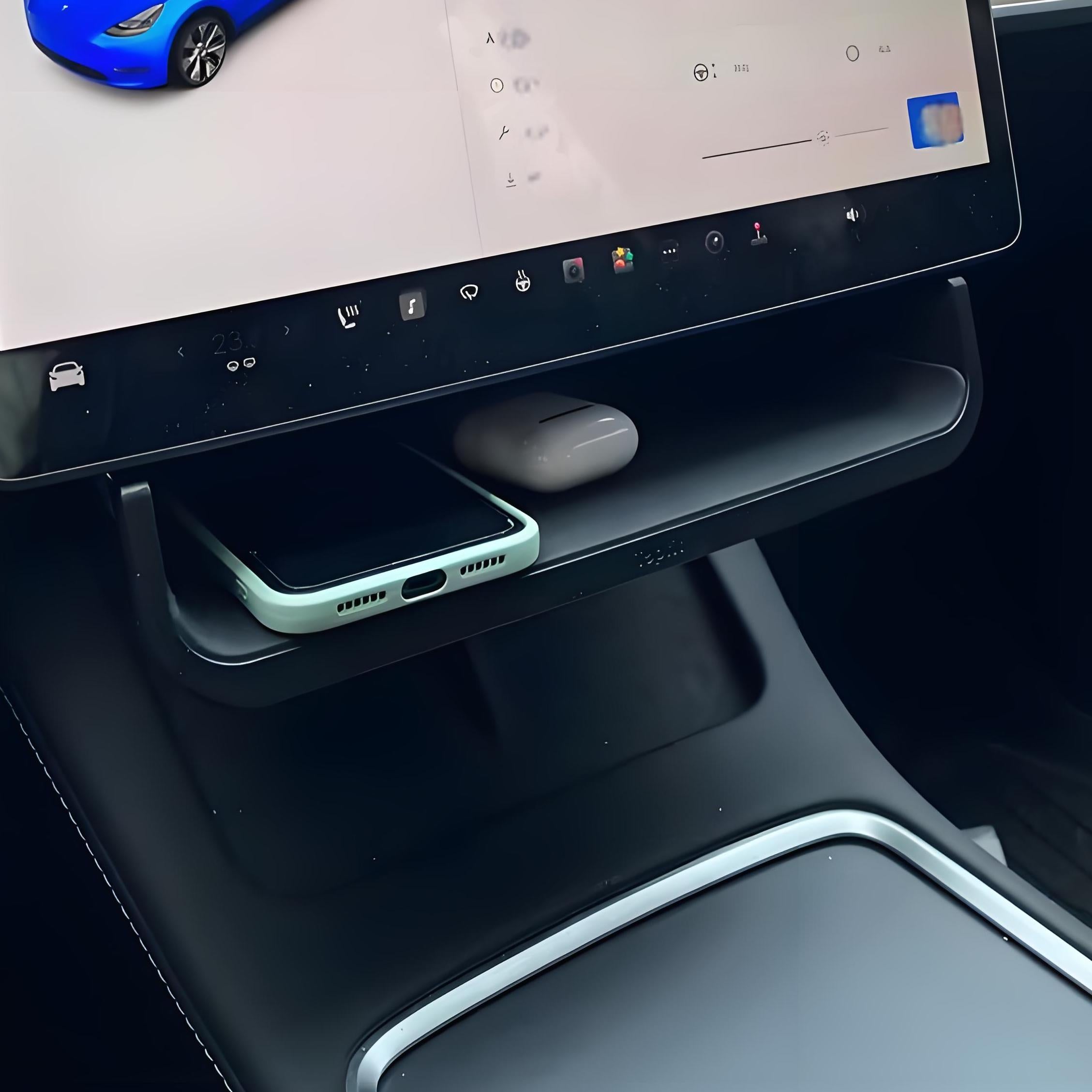 Tesla Model Y/3/3 Highland Under Screen Storage Box