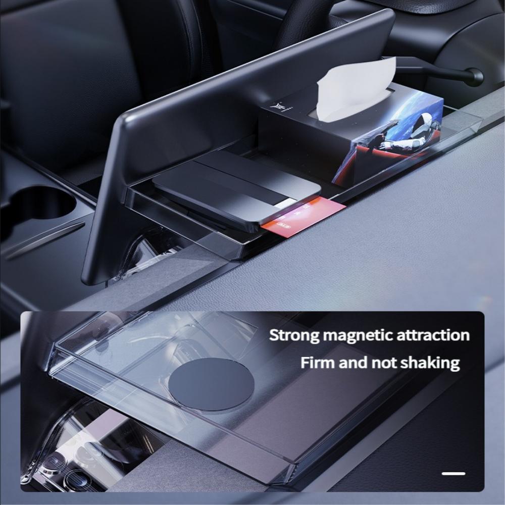 Tesla 3 Rear Screen Storage Rack Tesla Model 3 Highland / Y Juniper Under Screen Storage Organizer ...