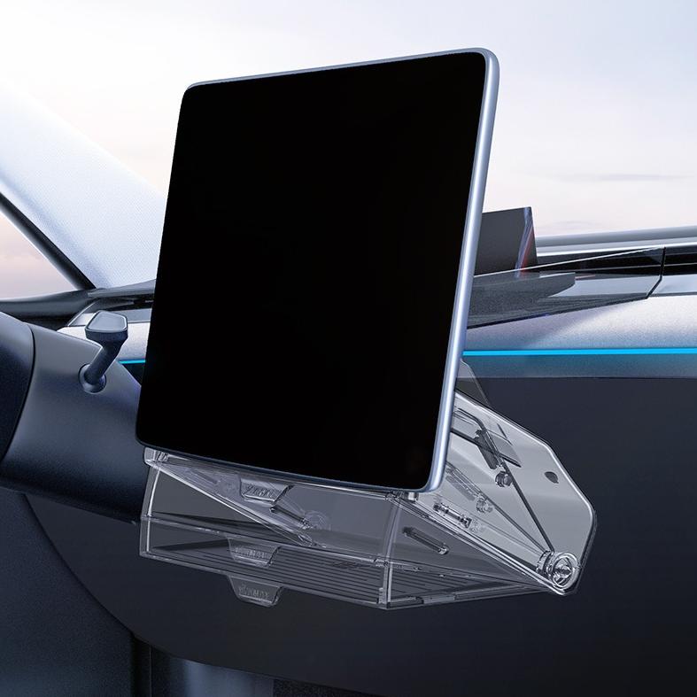 Tesla 3 Rear Screen Storage Rack Tesla Model 3 Highland / Y Juniper Under Screen Storage Organizer ...