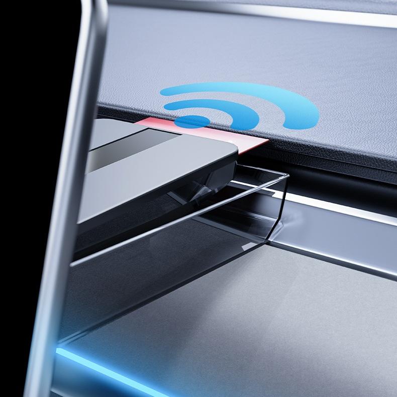 Under Screen Storage Organizer for Tesla Model Y Juniper & Model 3 Highland - Tesery Official Store