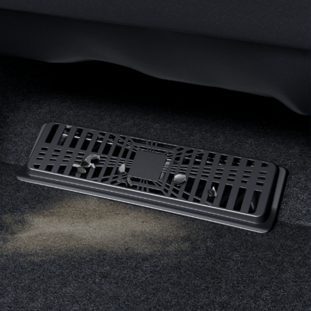 Airco-uitlaatdeksel Voor Tesla Model Y – 1 Paar – ABS – Voorkomt Dat Voorwerpen In Ventilatieopeningen Vallen – Eenvoudige Installatie – Zwart