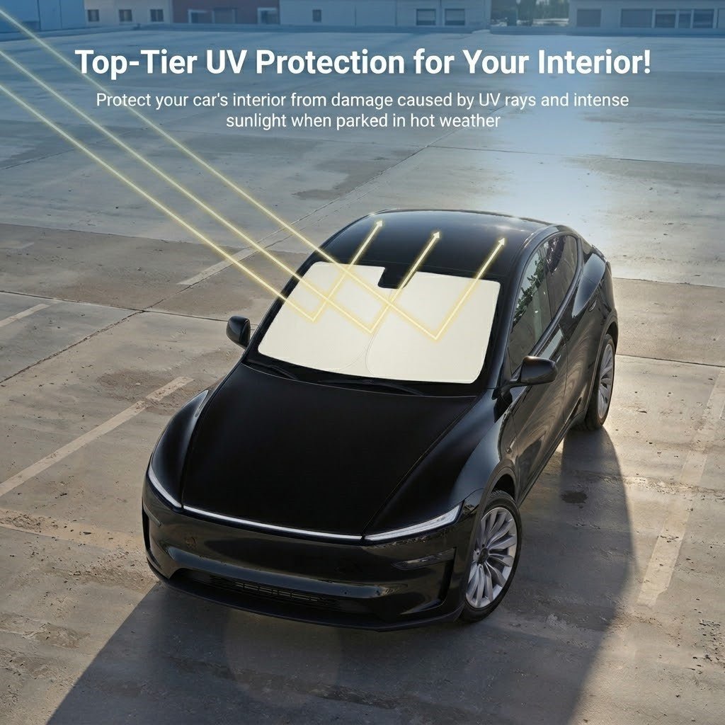 Universal Fit Windshield Sun Shade for Sedans & SUVs & Trucks - Tesery Official Store