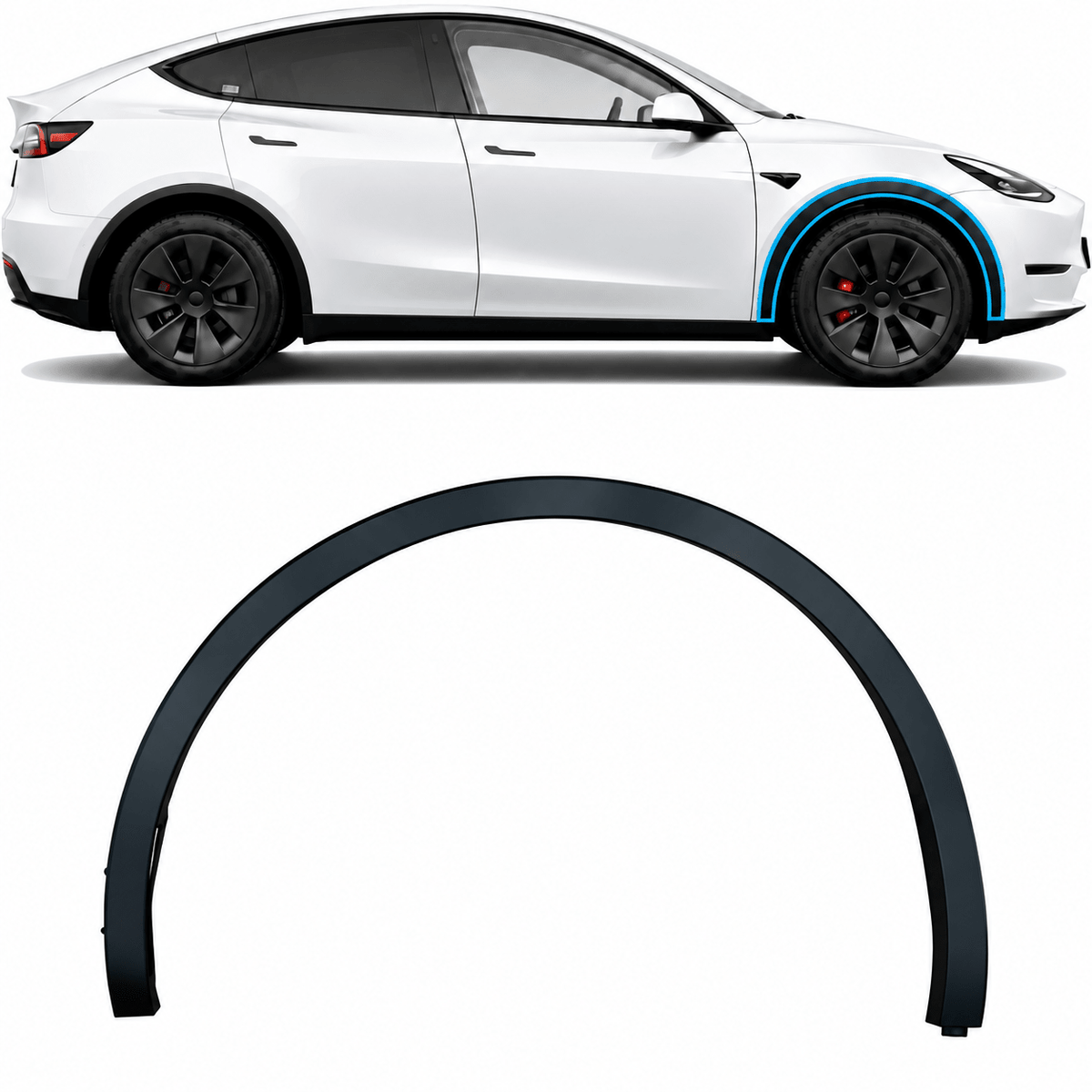 Wheel Arch Trim for Tesla Model Y (2020-2024) - Tesery Official Store