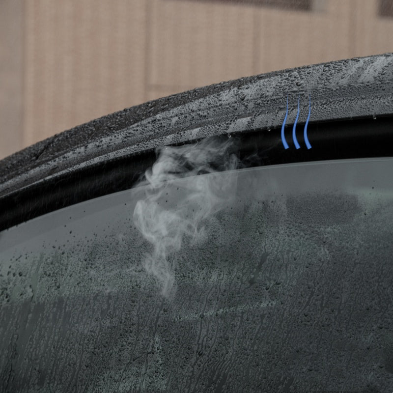 Window Visor Rain Guards Model 3 Y 4-Piece Set 3M Adhesive Aerodynamic ...