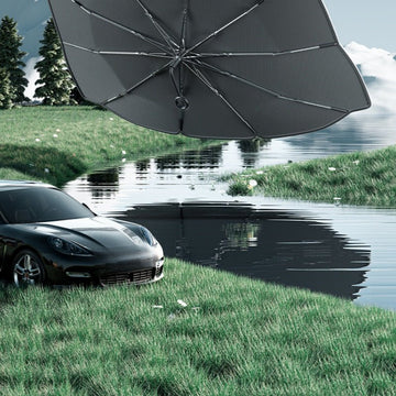Windschutz scheibe Sonnenschirm Regenschirm für Tesla Modell 3/Y/X/S