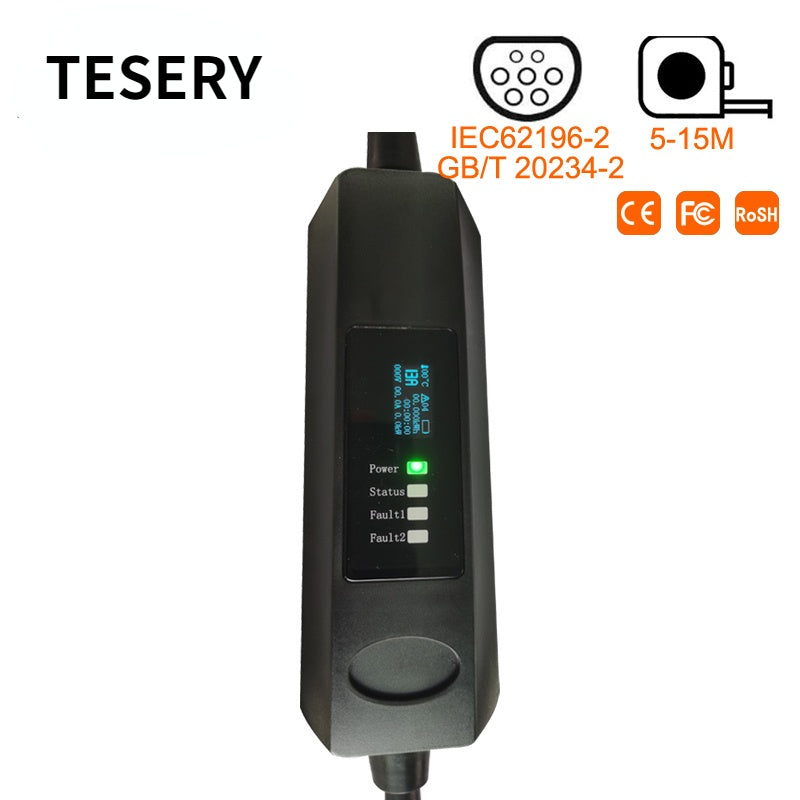ABS single gun head-American standard LED/LCD indicator - Tesery Official Store - Tesla Premium Accessories Store