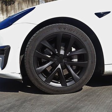 18' Wheel Caps S Plaid Style for Tesla Model 3 2017-2024（4pcs)