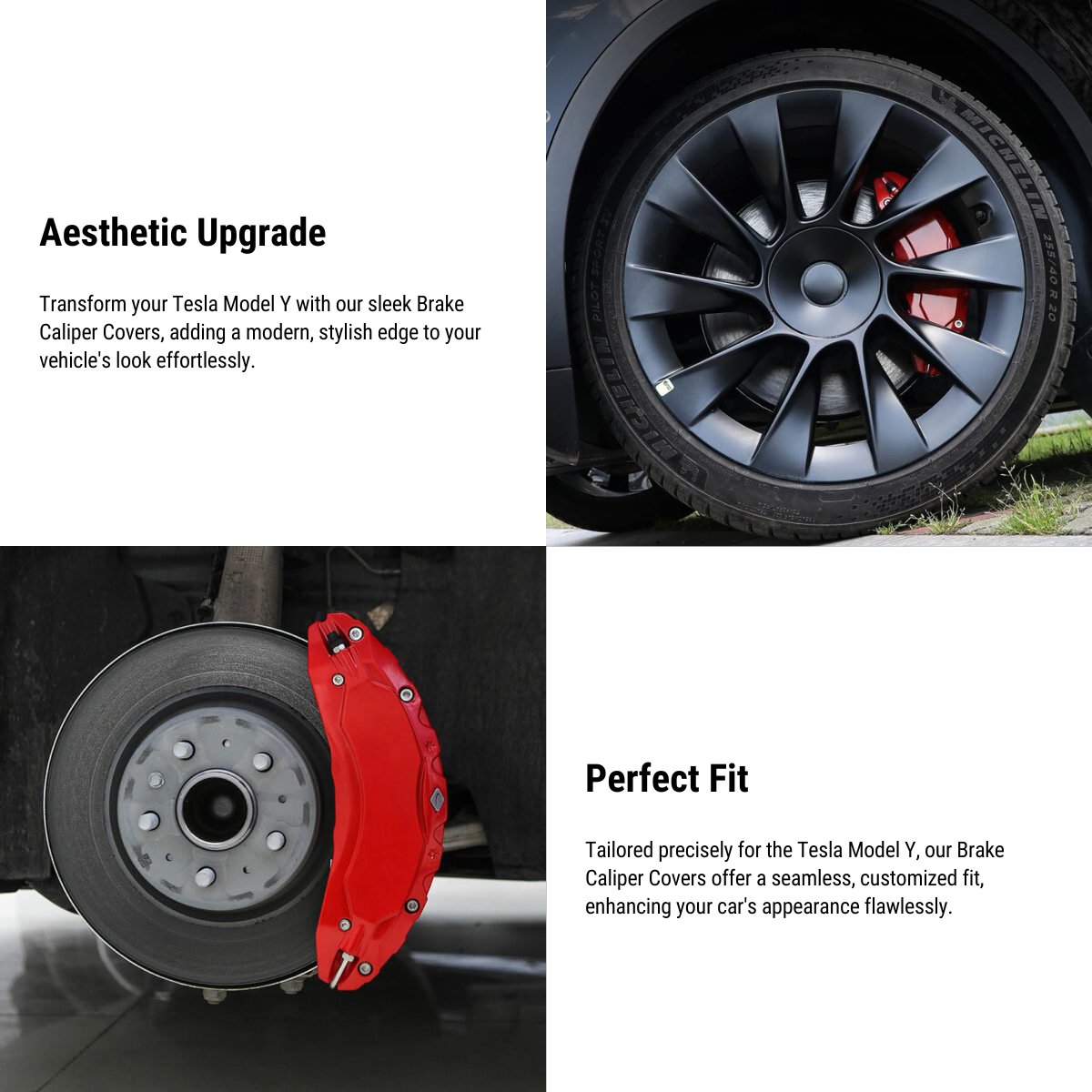 19" /20" Wheel Brake Caliper Cover For Tesla Model Y 2020-2024 - Tesery Official Store