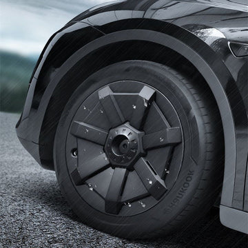 19' Las mejores cubiertas de rueda estilo Cybertruck para Tesla Model Y 2020-2024 (4 piezas)
