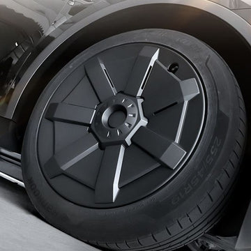 19' Las mejores cubiertas de rueda estilo Cybertruck para Tesla Model Y 2020-2024 (4 piezas)