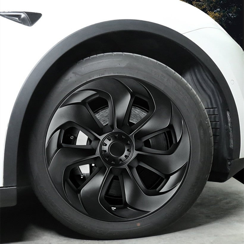 19' Big Blade Wheel Covers For Tesla Model Y 2020-2024（4pcs） - Tesery Official Store