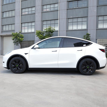 19 'Capuchon de roue d'origine pour Tesla Model Y 2020-2024(4pcs)
