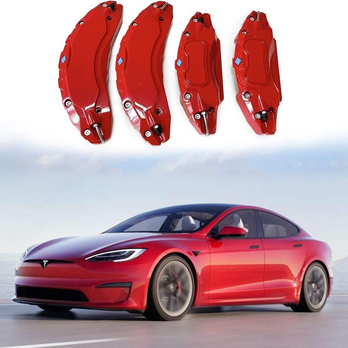 19"/20"/21"/22" Caliper Cover for Tesla Model S/X 2018-2024 - Tesery Official Store