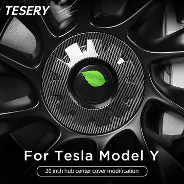Tampa do cubo da roda de 20 polegadas para Tesla Model Y 2020-2024
