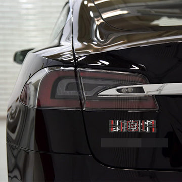 Adesivo posteriore del bagagliaio in metallo 3D per Tesla Model 3 / Y / S / X