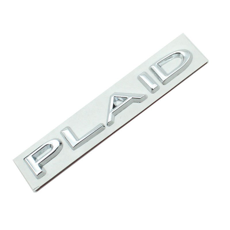 3D Metal Rear Trunk Sticker Emblem Sticker for Tesla Model 3/Y/S/X - Tesery Official Store