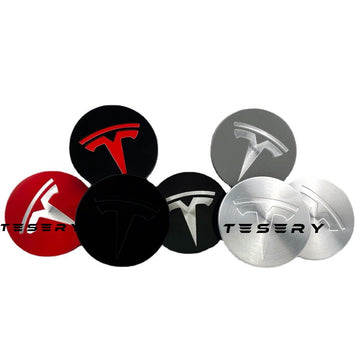 4 pezzi copri copri mozzo auto per Tesla modello 3/Y/S/X